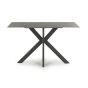 Montrfield Grey Marble Effect Ceramic Console Table