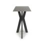 Montrfield Grey Marble Effect Ceramic Console Table