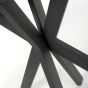Montrfield Grey Marble Effect Ceramic Console Table