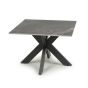 Huxlstone Grey Marble Effect Ceramic End Table