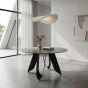 Danbuon Round Green Dining Table by Shankar | Style Our Home