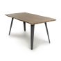 Highgrwick Wood Effect Curved Edge Dining Table
