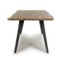 Highgrwick Wood Effect Curved Edge Dining Table