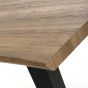 Highgrwick Wood Effect Curved Edge Dining Table