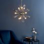 Mirano 9 Pendant Light Nickel