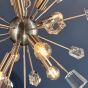 Mirano 9 Pendant Light Nickel