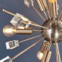 Mirano 9 Pendant Light Nickel
