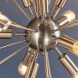 Mirano 9 Pendant Light Nickel