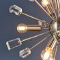 Mirano 9 Pendant Light Nickel