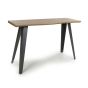 Montrfield Wood Effect Curved Edge Console Table