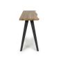 Montrfield Wood Effect Curved Edge Console Table