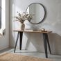 Montrfield Wood Effect Curved Edge Console Table by Shankar | Style Our Home
