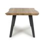 Huxlstone Wood Effect Curved Edge End Table