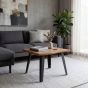 Huxlstone Wood Effect Curved Edge End Table by Shankar | Style Our Home