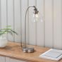 Hansano 1 Table Light Brushed Silver