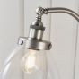 Hansano 1 Floor Light Brushed Silver