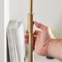 Ottano Floor Lamp Black Marble