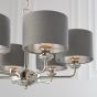 Highclano 6 Pendant Light Nickel,Charcoal Size