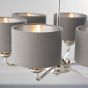 Highclano 6 Pendant Light Nickel,Charcoal Size