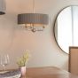 Highclano 3 Pendant Light Nickel
