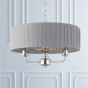 Highclano 3 Pendant Light Nickel,Charcoal
