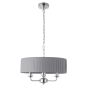 Highclano 3 Pendant Light Nickel,Charcoal