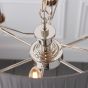 Highclano 6 Pendant Light Nickel,Charcoal
