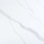 Helmsbrook White Marble Effect Ceramic Coffee Table Size