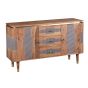 Ashgrove Acacia Wood 2 Doors 3 Drawers Sideboard