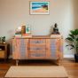 Ashgrove Acacia Wood 2 Doors 3 Drawers Sideboard