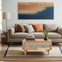 Ashgrove Acacia Wood 2 Drawers Coffee Table