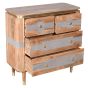 Ashgrove Acacia Wood 4 Drawers Chest