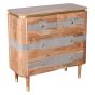 Ashgrove Acacia Wood 4 Drawers Chest