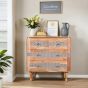 Ashgrove Acacia Wood 4 Drawers Chest