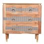Ashgrove Acacia Wood 4 Drawers Chest by Karvello Designs | Style Our Home