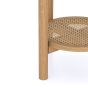 Halmstad Natural Oak Round Side Table by Hertiance Furniture | Style Our Home