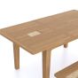 Halmstad Natural Oak Extending Dining Table by Hertiance Furniture | Style Our Home