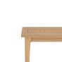 Halmstad Natural Oak Dining Bench by Hertiance Furniture | Style Our Home