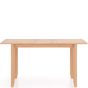 Arlyn Natual Oak 125/165cm Extending Dining Table by Hertiance Furniture | Style Our Home