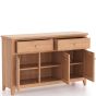 Arlyn Natual Oak Large Sideboard by Hertiance Furniture | Style Our Home