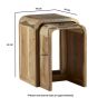 Birchmoor Nest Of 2 Tables Wooden