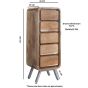 Birchmoor 5 Drawer Tall Chest