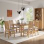 Ekero Oak 120Cm Extending Dining Table by Hertiance Furniture | Style Our Home