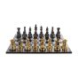Chessboard Saray (Black/gold) by  Richmond Interiors | Style Our Home
