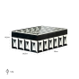 Storage Box Licia Big (Black/white) by  Richmond Interiors | Style Our Home