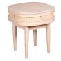 Clovelly Cane & Mango Wood Bedside Table