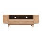 Clovelly Cane & Mango Wood 2 Drawers And 2 Door Tv Cabinet by Karvello Designs | Style Our Home