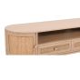 Clovelly Cane & Mango Wood 2 Drawers And 2 Door Tv Cabinet