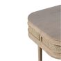Clovelly Cane & Mango Wood Dining Table 6 Seater