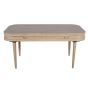 Clovelly Cane & Mango Wood Dining Table 6 Seater by Karvello Designs | Style Our Home